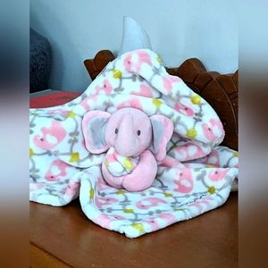 - - Blankets and Beyond Elephant Lovey